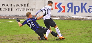 Ярославский «Шинник» поднимается на четвертое место