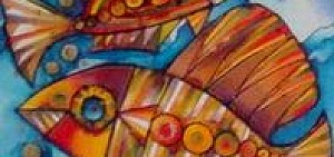 В Ярославле проходит выставка  эмалей и батиков Татьяны Макаровой