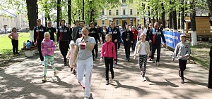 «Ярославская зарядка» под знакомые мелодии