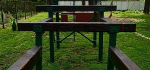 Для школьников № 32 Ярославля сделали полосу препятствий