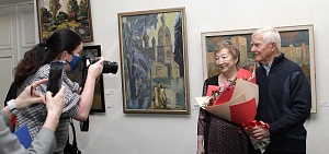 В Ярославле открылась выставка Вячеслава Токмакова