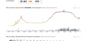 Коронавирус в Ярославской области: умерли трое, заболели 94 человека