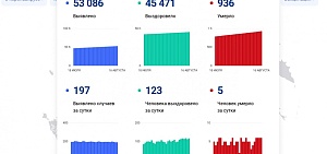 Коронавирус в Ярославской области: пять смертей, 197 заболеваний