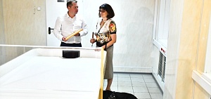  Ярославскому обществу слепых подарили стол для настольного тенниса