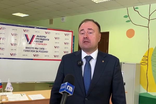 Мэр Ярославля проголосовал на выборах Президента