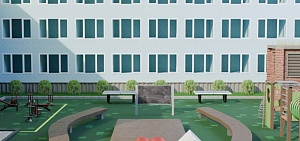 Ученики ярославской школы № 52 создали проект благоустройства двора