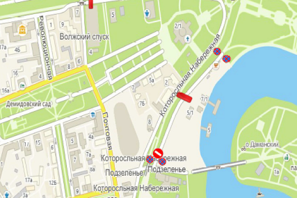 На набережных Ярославля в выходные вводятся транспортные ограничения