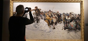 Ярославцам показали "Взятие снежного городка"