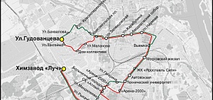 Два автобусных маршрута в Ярославле изменят путь следования