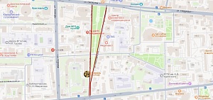 Мэрия Ярославля попросила горожан не оставлять машины на улице Чайковского