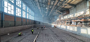 Мэр Ярославля проверил ход реконструкции бассейна «Лазурный»