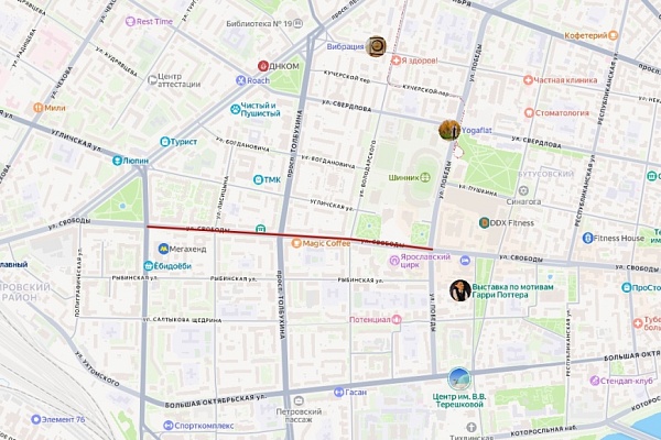 Ярославцев попросили не оставлять автомобили на улице Свободы