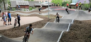 Детский парк в Данилове Ярославской области благоустраивают по нацпроекту