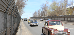 Юбилей полета Юрия Гагарина в космос в Ярославле отметили автопробегом