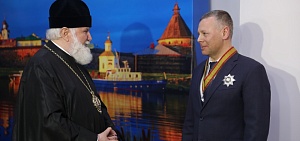 Губернатор Ярославской области Михаил Евраев удостоен ордена Святого благоверного князя Даниила Московского II степени