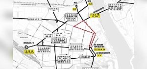 В День Победы в Ярославле изменится схема движения автобусов и троллейбусов