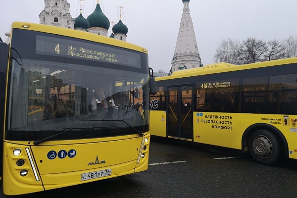 Во Фрунзенском районе Ярославля временно изменится схема движения автобусов