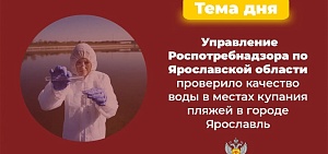 Качество воды на пляже в Дзержинском районе Ярославля соответствует санитарным нормам