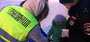 В Ярославле студенты приняли участик в акции ГИБДД «Автокресло-детям»